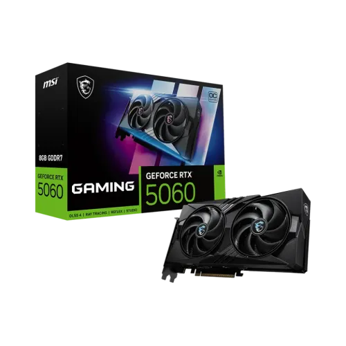 MSI GeForce RTX 5060 8G GAMING OC 8GB GDDR7 550W Graphics Card